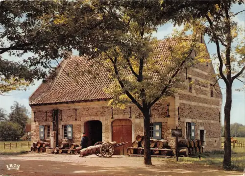 BR53100 Domein Bokrijk openluchtmuseum paanhuis Belgien