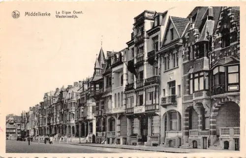 Br35808 Middelkerke La Digue Ouest belgien