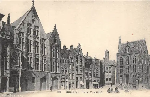 B94655 bruges place van eych belgien