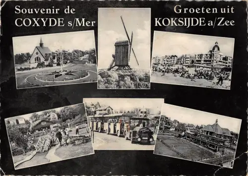 BT2617 Coxyde s Mer koksijde a zee wind mill moulen a vent Belgium