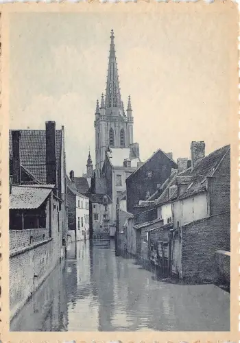 BR10184 Leuven Louvain Dyle et tour de Eglise belgium