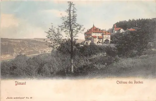 B93683 dinant chateau des roches belgien