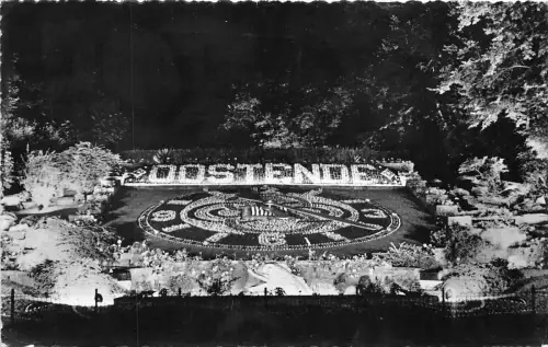 BR18360 Oostende l horloge fleurie belgium