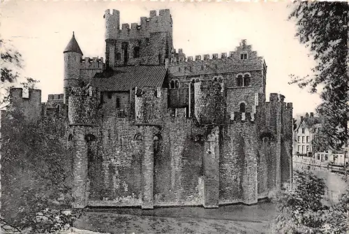 BR8183 Gent Chateau des Comtes de Flandre belgium