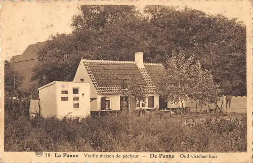 BR55276 La panne vieille maison de pecheur belgien