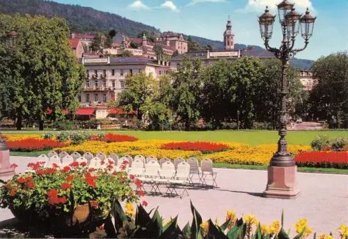 BF13353 germany baden baden blick vom kurhaus front/back image