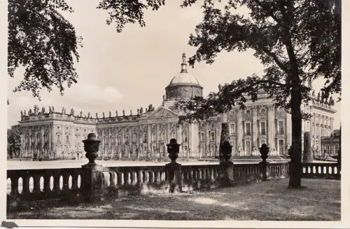 BF15383 potsdam neues palais hofseite germany front/back image