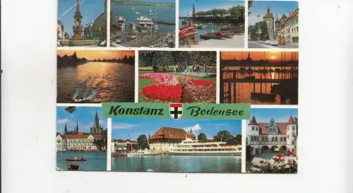 BF26245 Konstanz Bodensee Schiff Deutschland Vorder-/Rückbild