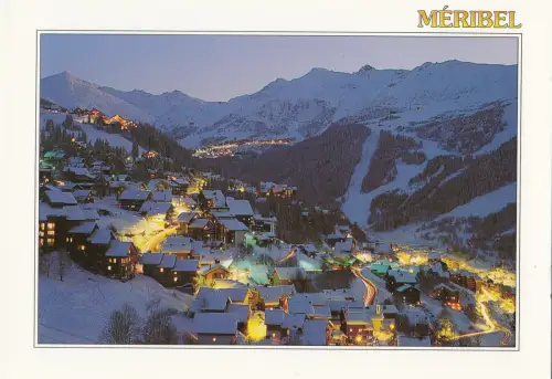 BF31625 Meribel Savoie Frankreich Vorder-/Rückbild