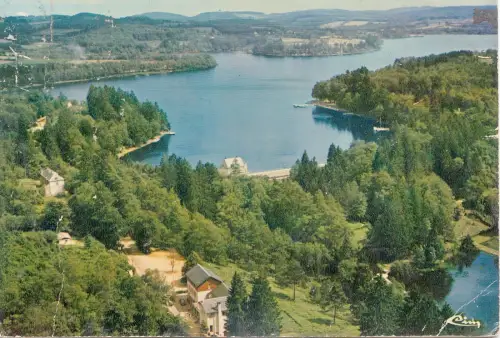 BF12961 les setton nievre vue aerien le lac a une super france front/back image