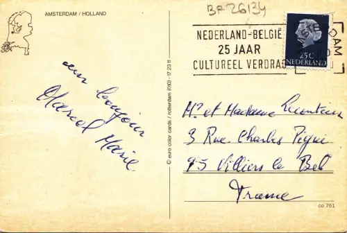 BF26134 amsterdam nethserland front/back image