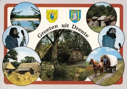 BF12867 drente types multi views niederlande front/back image