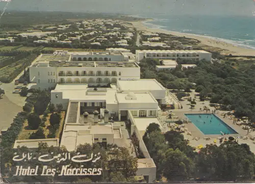 BF26999 hotel les nacisses nabeul vue generale tunisia front/back image