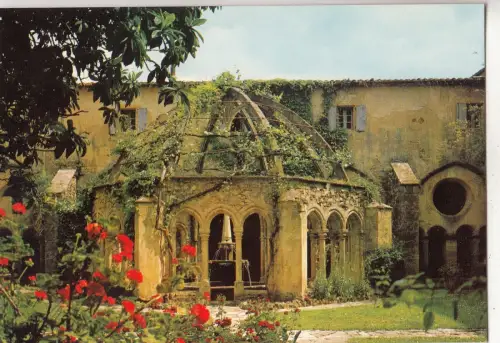 BF15106 villeveyrac abbaye de valmagne herault france front/back image