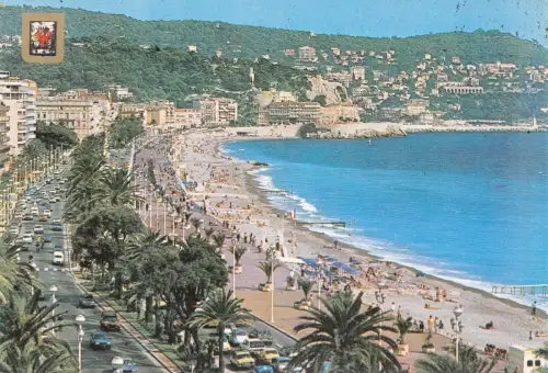 BF13730 schöne Promenade des anglais et quai des etats france Vorder-/Rückbild