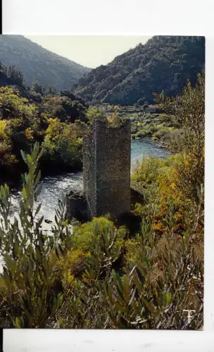BF14869 saint guilhem le desert languedoc le moulin sar france front/back image