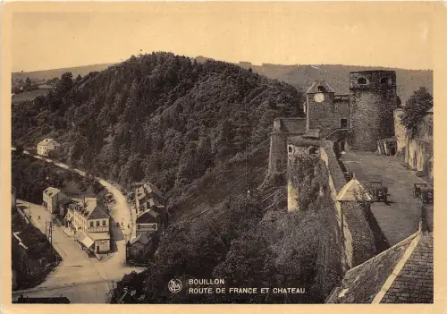 BR5818 Route de France et Chateau Bouillon belgien