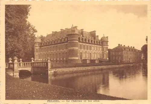 BR41046 Le chateau et les alles Beloeil Belgien