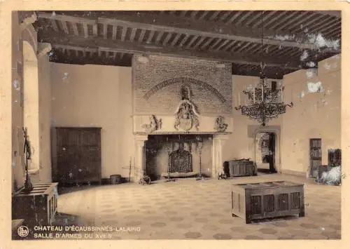 BR19645 Salle d armes Chateau d decaussinnes lalaing belgium