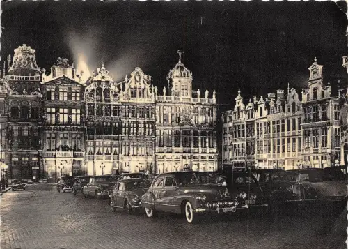 BR41027 Beleuchtung Grand Place Bruxelles Belgien