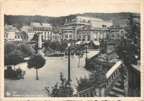 BR41620 Kursal et cour de la reine Spa Belgien