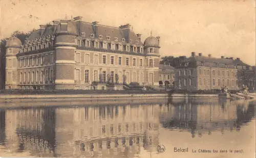 BR55427 le chateau Beloeil belgien