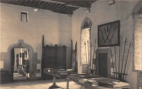 BR55846 Großer Saal Vieux chateau d Ecaussines lalaing belgien