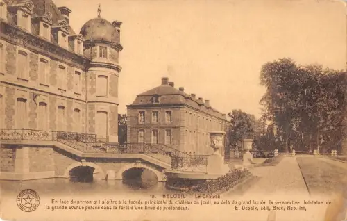 BR55370 Le chateau Beloeil belgien