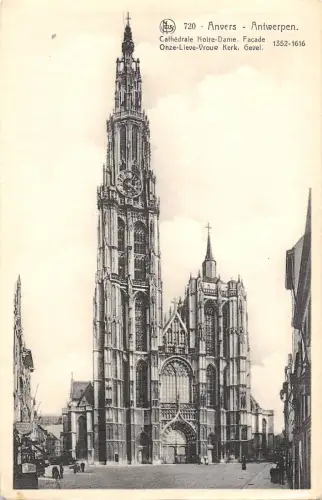 BT4497 Anvers antwerpen cathedrale notre dame Belgien