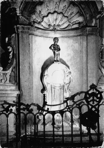 BR53005 Bruxelles illumination manneken pis Belgien