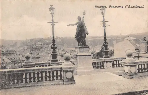 BR56233 Panorama d Andrimont Verviers Belgien