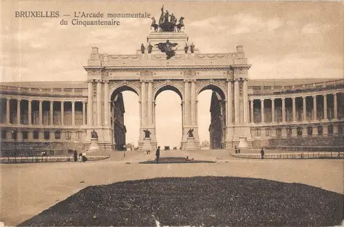 BR71575 bruxelles l arcade monumentale du cinquantenaire belgium