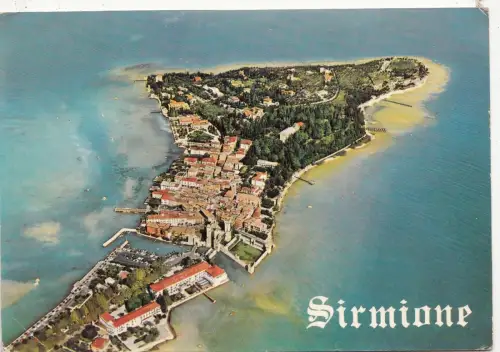 BF29404 sirmione italy lago di garda penisola front/back image