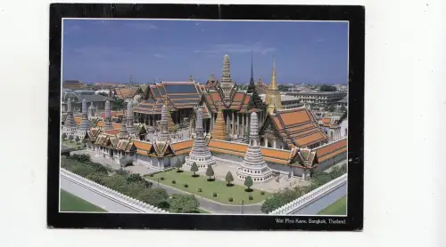 BF26882 wat phra kaew bangkok thailand front/back image