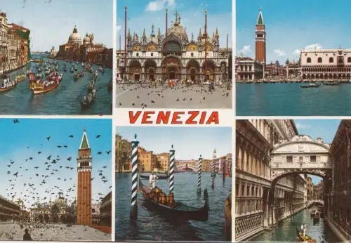 BF23573 venezia regata storica sul canal grande italy front/back image