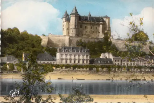 BF13242 le chateau saumur france front/back image