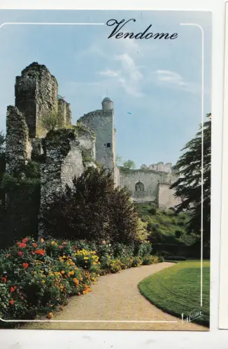 BF13776 vendome loir et cher le chateau des comtes de v france front/back image