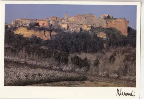 BF14793 Roussillon Frankreich Vorder-/Rückbild