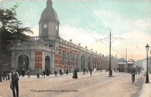 Lot365 UK Leicester Railway Station Midland Tramway Tram