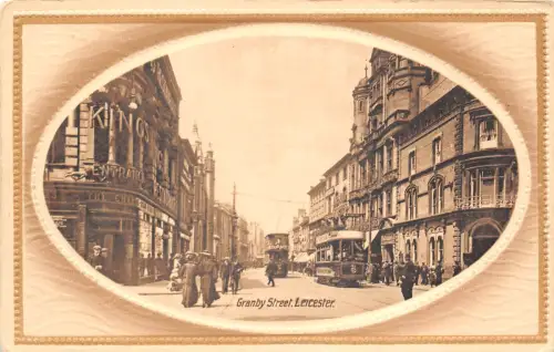 Lot365 UK Leicester Granby Street Tramway Straßenbahn