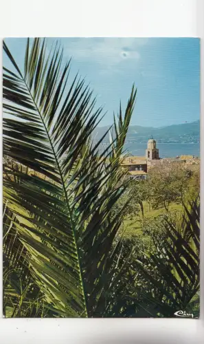 BF31823 saint tropez var vue sur le clocher france front/back image