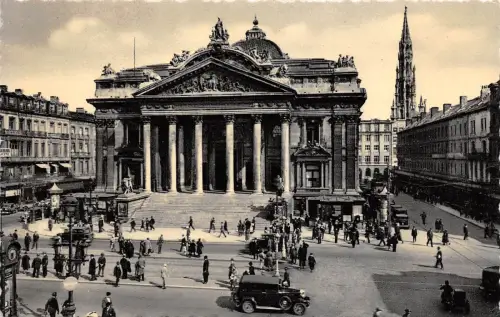 BR18337 Bruxelles la bourse belgien