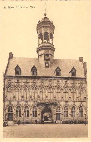 BG34337 mons l hotel de ville belgium