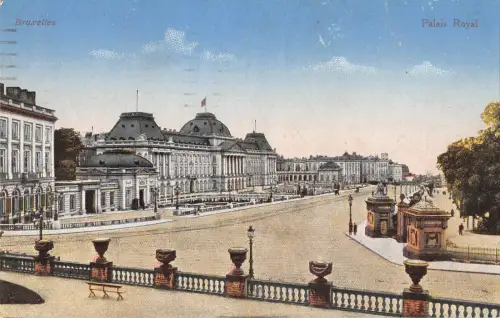BR71551 bruxelles palais royal belgium