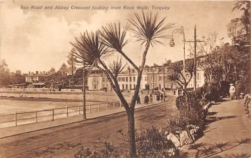 Lot371 UK sea road and abbey crescent rock walk torquay