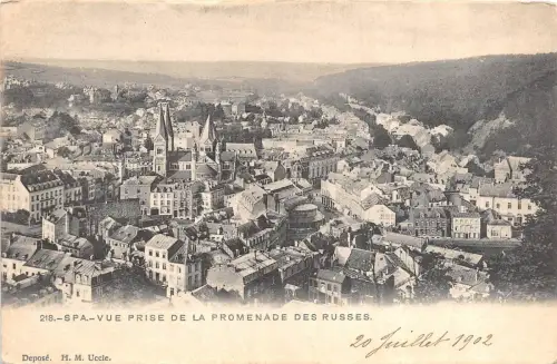 Br36051 Spa Panorama Belgien