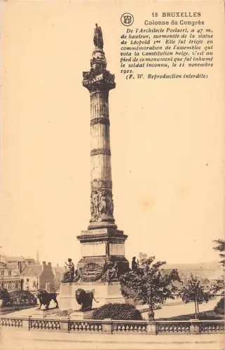 BR70793 bruxelles colonne du congres belgium