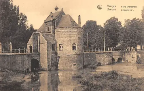 BR55781 Porte Marechale Bruges Belgien