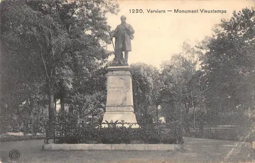 BR56236 Denkmal Vieuxtemps Verviers Belgien