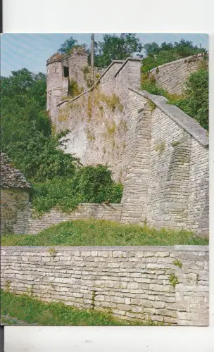 BF31184 remparts et tour du gue noyers sur serein yonne france front/back image